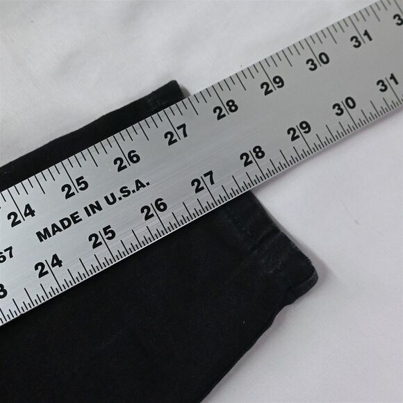 Lot 2 Maurices Small Skinny Dark Black Stretch Denim Jeans - Picture 5 of 9